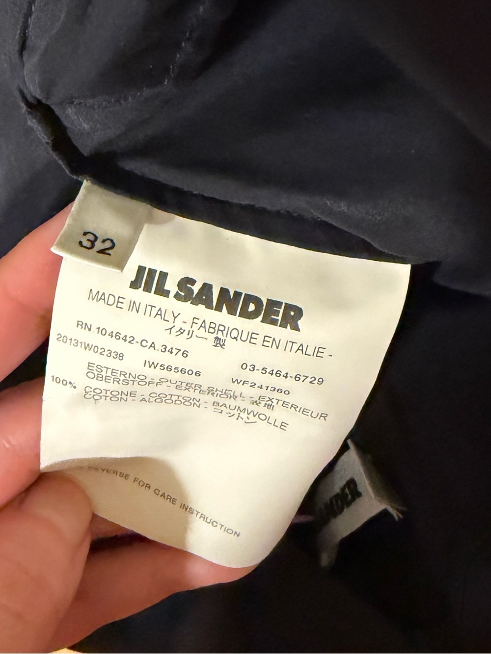 Jil Sander Black Backless Tie-Back Sleeveless Top - Picture 4 of 4